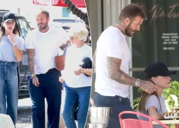 David dhe Victoria Beckham shijojnë drekë familjare në Miami mes tensioneve me fqinjët në Britani