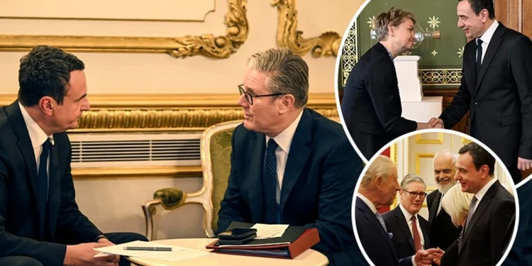 Vizita e Kurtit në Londër në kuadër të Procesit të Berlinit – takimi me kryeministrin britanik dhe fotografi nga takimet tjera