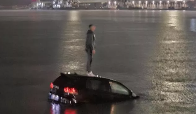 VIDEO/ Makina bie nga trageti, shqiptari shpëtohet në momente kritike