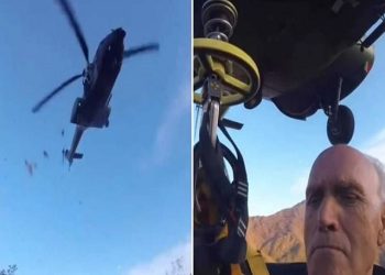 Forcat ajrore shqiptare shpëtojnë turistin kosovar që u pickua nga gjarpri në një shteg malor në rajonin e Shkodrës