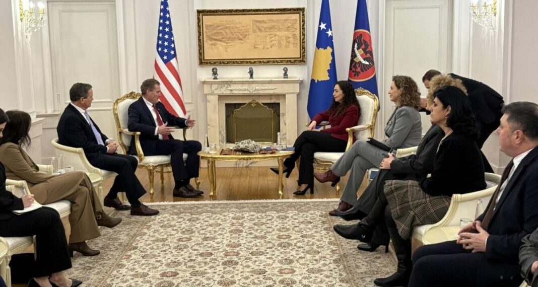 Osmani takohet me një delegacion të Kongresit Amerikan