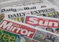 Titujt e Gazetave në UK