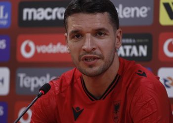 Gjimshiti: Të jemi ne të parët që t’i shënojmë gol Anglisë