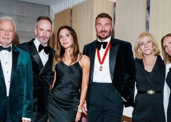 Fotoja e rrallë, shfaqet i afërmi i familjes Beckham që nuk kishit dëgjuar më parë