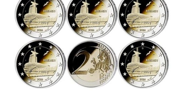 12 monedhat e reja euro që do të lëshohen në Gjermani më 2026