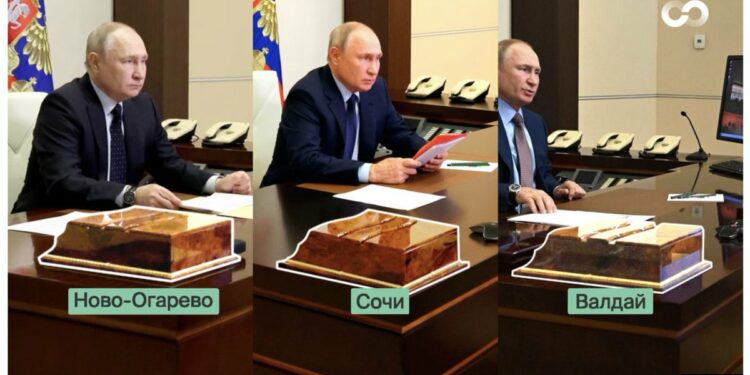 Zbulimi/ Vladimir Putin përdor 3 zyra identike në qytete të ndryshme