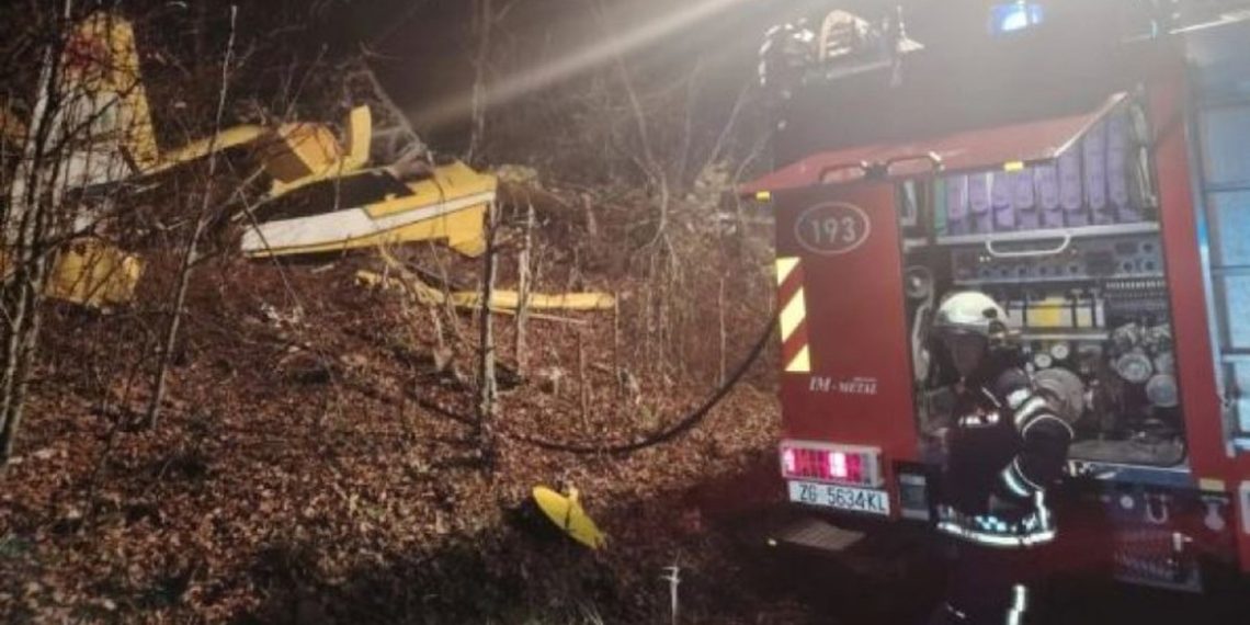 Tjetër tragjedi për Turqinë, avioni zjarrfikës rrëzohet në Kroaci, vdes piloti 