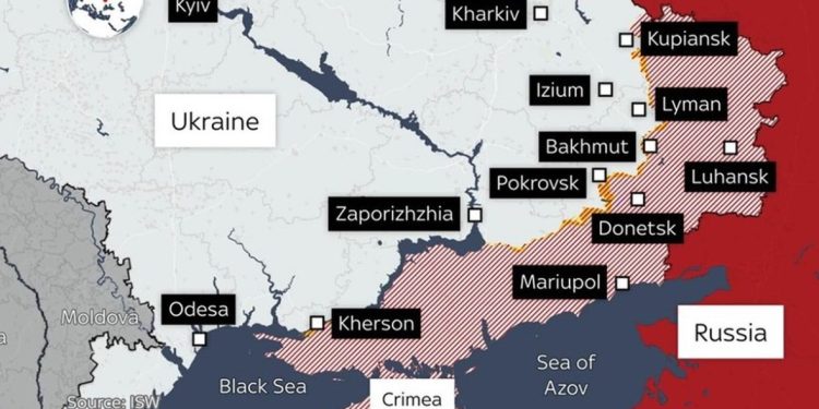 Plani i paqes me 28 pika, sa territor mund të humbasë Ukraina dhe sa mund të fitojë