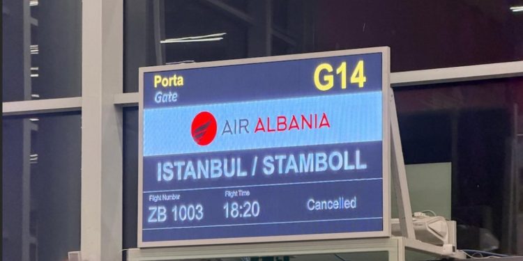 “Air Albania” anulon fluturimin, kombëtarja kuqezi rrezikon ndeshjet e planifikuara ndaj Turqisë 