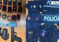 Hiqej si efektiv, arrestohet 20-vjeçari në Tiranë. Sekuestrohen uniforma policie, grada dhe armë