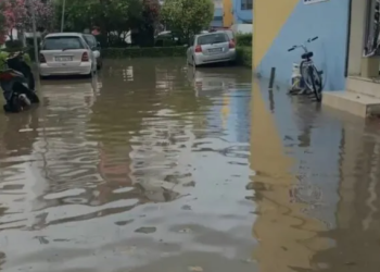 Reshjet në Lezhë, përmbytje në disa lagje, probleme dhe me energjinë elektrike