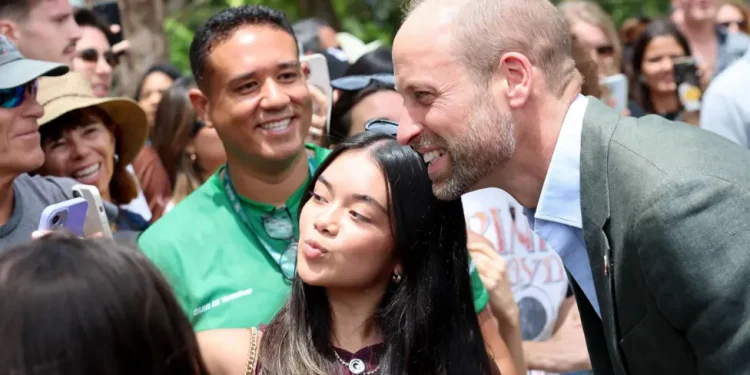 “Selfie me sheqer” ndërsa William fillon vizitën në Brazil