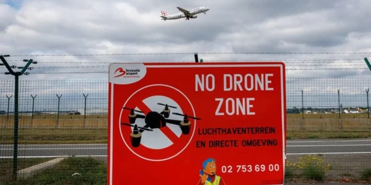 Belgjika mbyll aeroportin e Brukselit për shkak të një pamjeje të dyshimtë të një droni