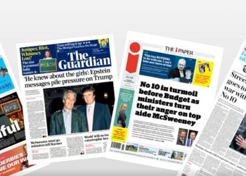 Titujt e Gazetave në UK