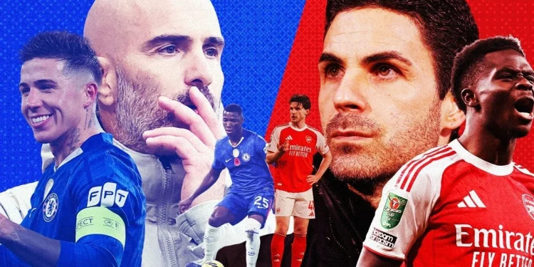 Statistika tronditëse që sugjeron se Chelsea nuk ka asnjë shans për ta mposhtur Arsenalin