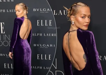 Rita Ora shndërron tatuazhet në pjesë të modës në daljen e saj të fundit në Hollywood