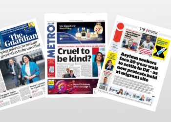 Titujt e Gazetave në UK