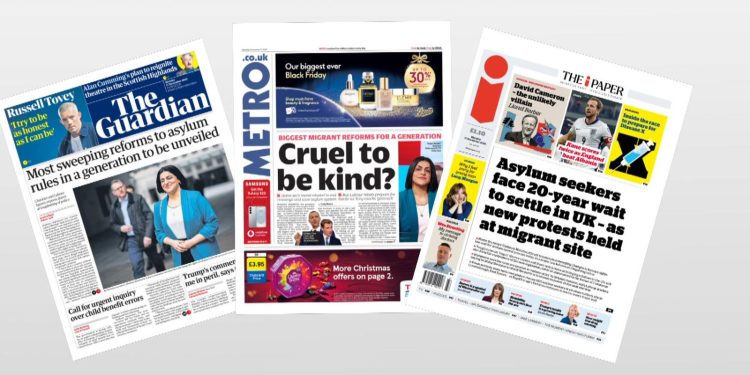 Titujt e Gazetave në UK