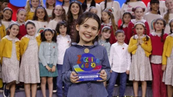 9-vjeçarja, bijë e dy prindërve nga Durrësi, shpallet fituese e konkursit “Zecchino d’Oro” në Itali