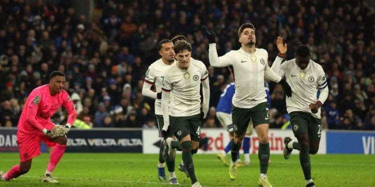 GOLAT/ Chelsea shmang turpin, fiton 1-3 në fund kundër Cardiff dhe kualifikohet për në gjysmëfinalet e Carabao Cup