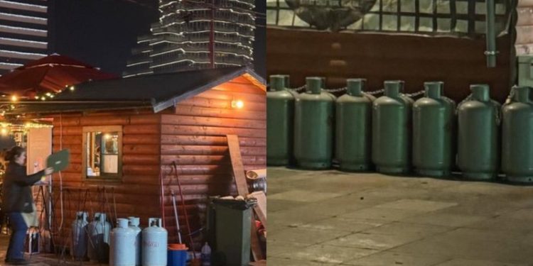 Erion Braçe ngre alarmin: Mbi 100 bombola gazi në sheshin Skëndërbej, rrezik serioz për qytetarët