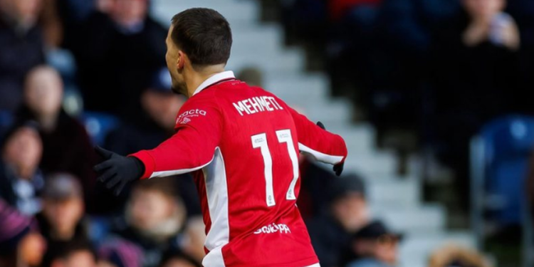 VIDEO/ Anis Mehmeti është unik, shikoni supergolin e radhës nga sulmuesi shqiptar