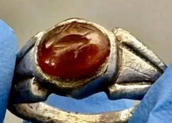 ​Unaza romake 1500-vjeçare me lepur u zbulua në Murin e Hadrianit në Britani