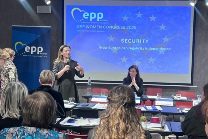 Albana Vokshi rizgjidhet zv presidente e EPP Women  Nder  sfidë dhe Përgjegjësi 