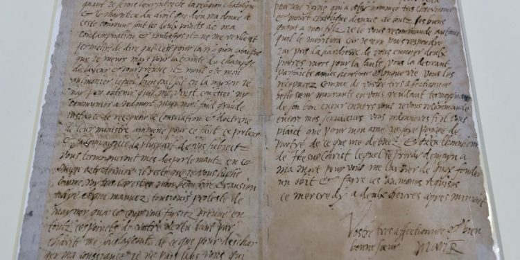 Letra e fundit e Mbretëreshës Mary të Skocisë do të ekspozohet në muzeun Perth