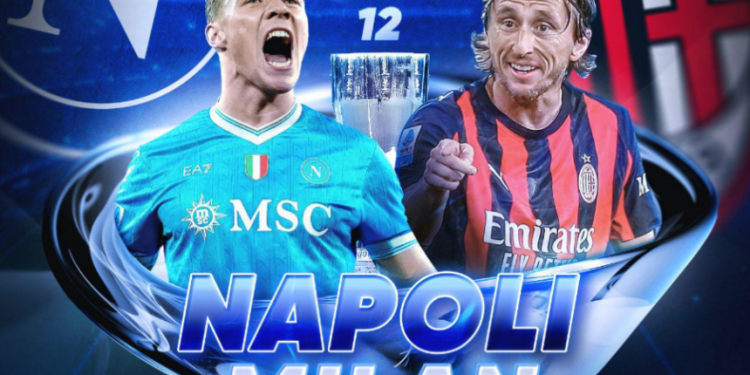 Napoli–Milan ngre sot siparin e Superkupës së Italisë