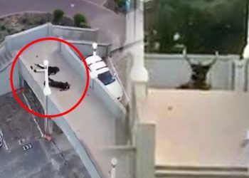 Momentet kur policia australiane neutralizon dy autorët mbi urë