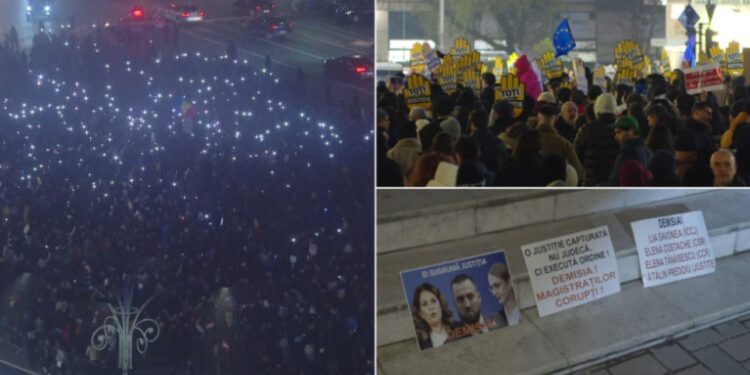 “Duam drejtësi”/ Presion magjistratëve për shtyrjen e gjyqeve të korrupsionin, plasin protestat në Rumani
