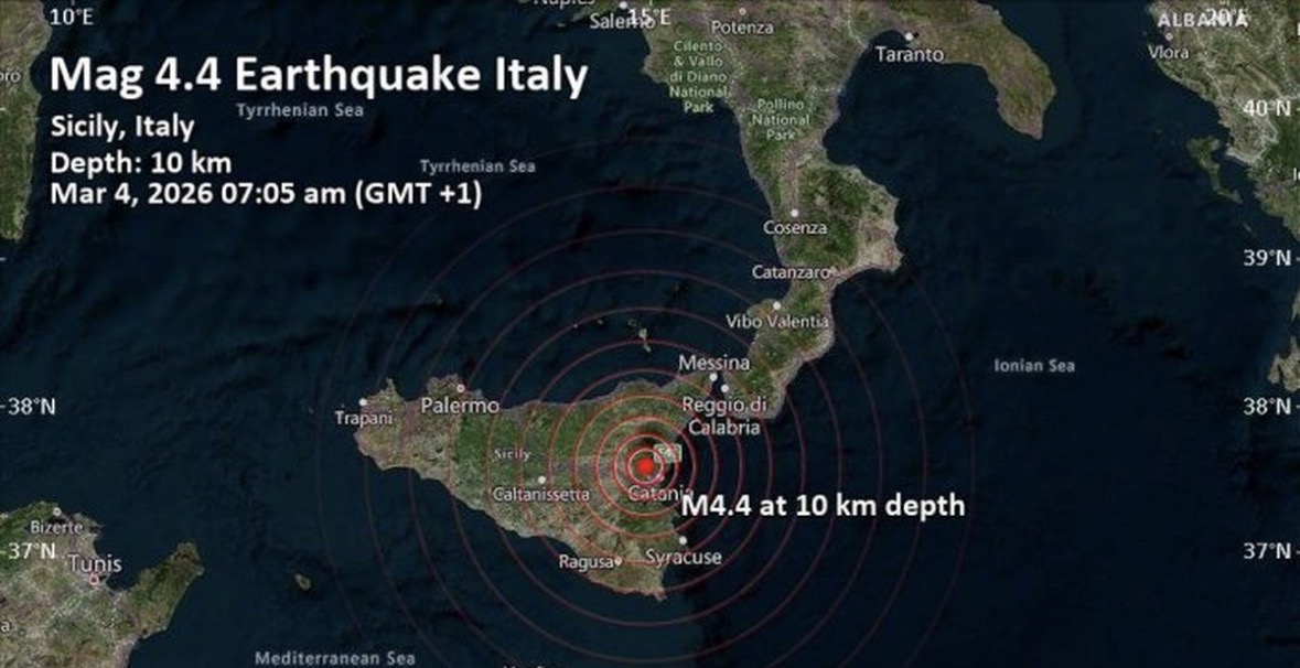 Seri tërmetesh godasin Siçilinë  mbyllen shkollat si masë paraprake
