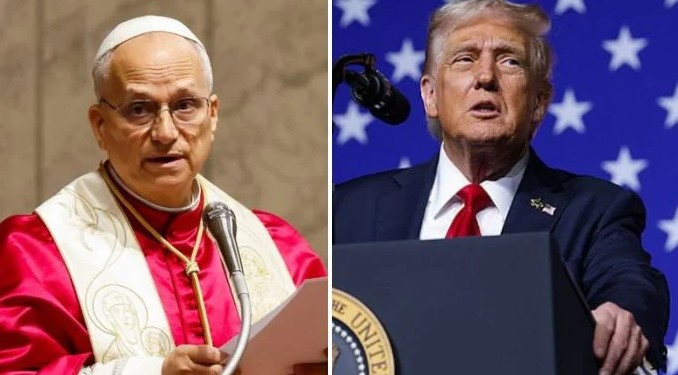 Trump quajti Papën  të dobët   Irani  Udhëheqja e Papa Leonit është një frymëzim