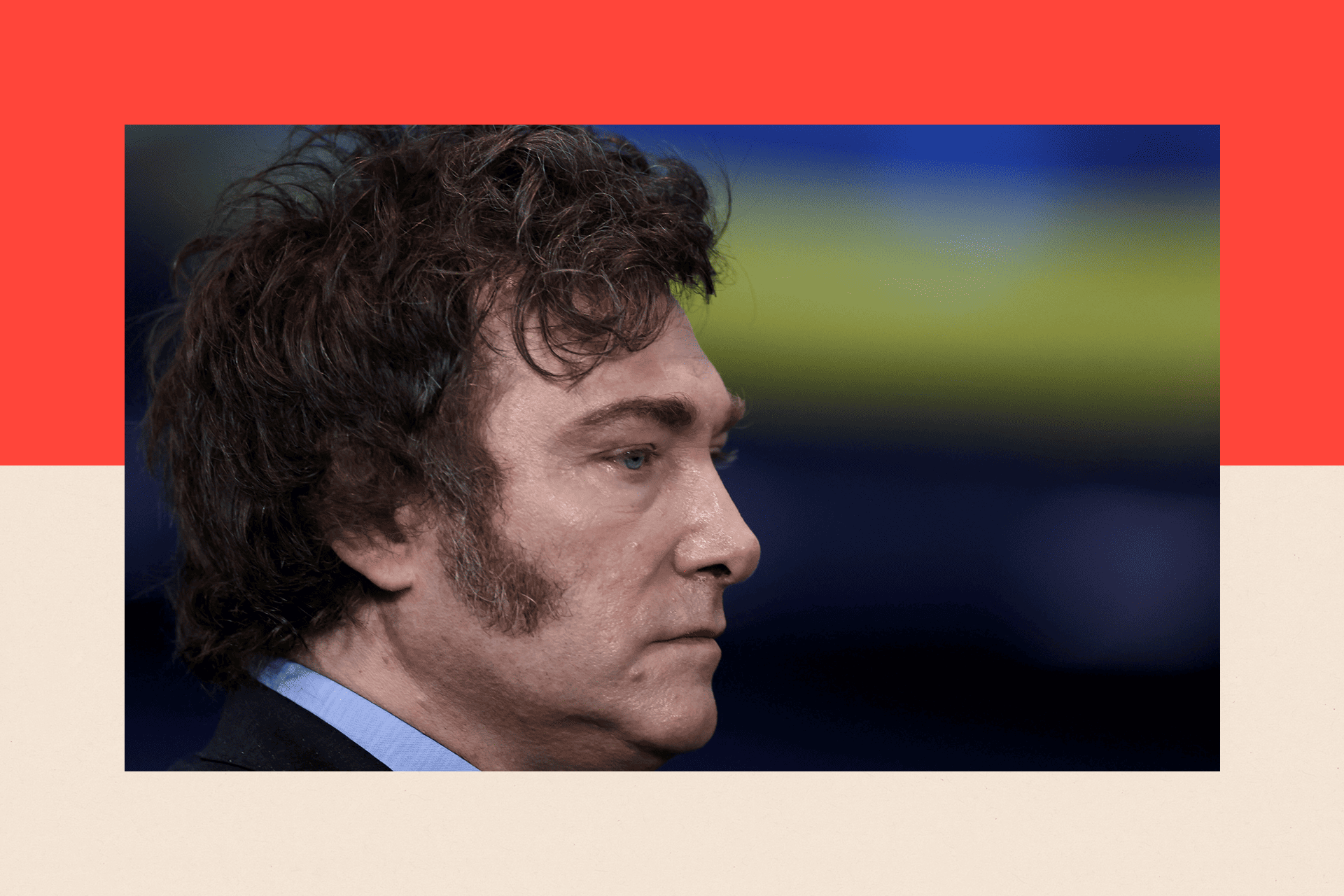 foto anësore e Javier Milei