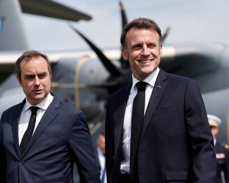 Kryeministri francez Sebastian Lecornu me Presidentin Emmanuel Macron