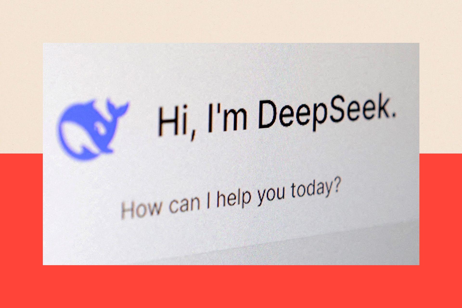 Aplikacioni DeepSeek shfaqet me fjalët: "Si mund t'ju ndihmoj sot?"