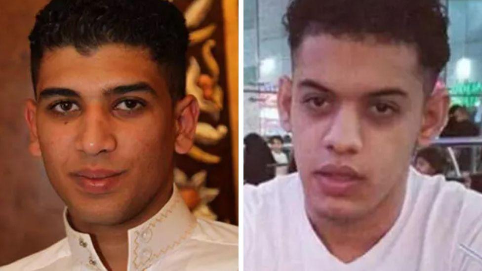 Abdullah al-Derazi (L) dhe Xhelal al-Labbad (R)
