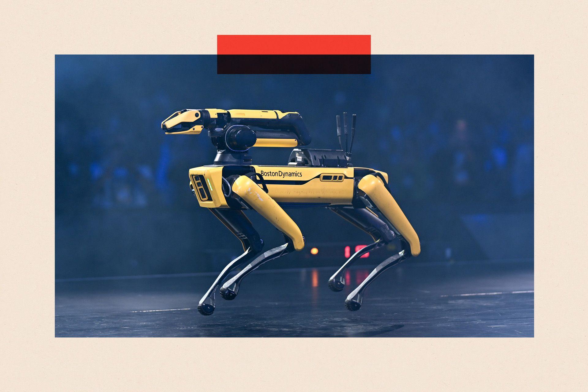 Spot, Qeni Robot i Boston Dynamics, në qendër të skenës