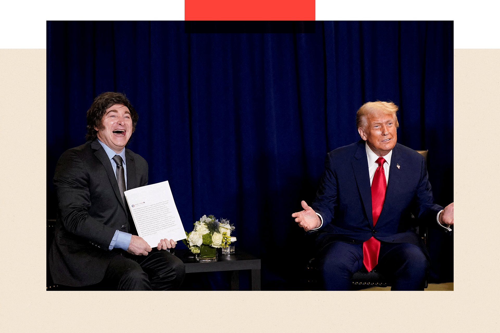 Javier Milei dhe Donald Trump